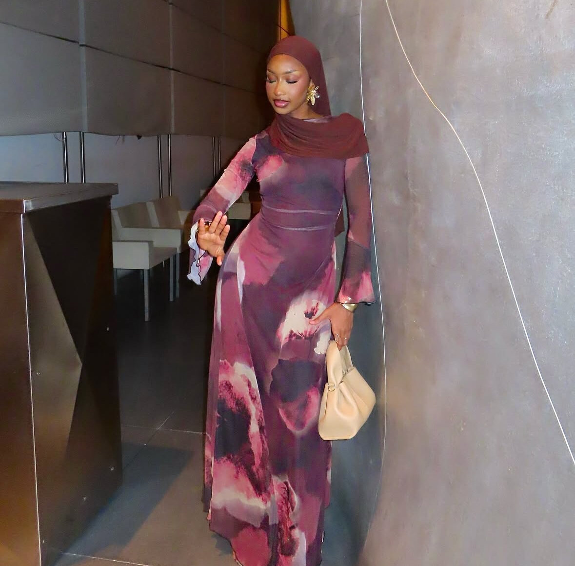 Robe longue élégante bohème