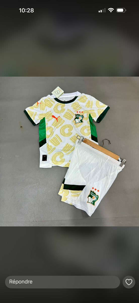 Ensemble de football enfant