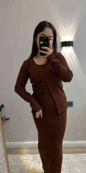 костюм тройка из трикотажа