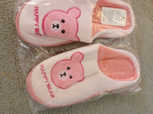 His and Her's house slippers