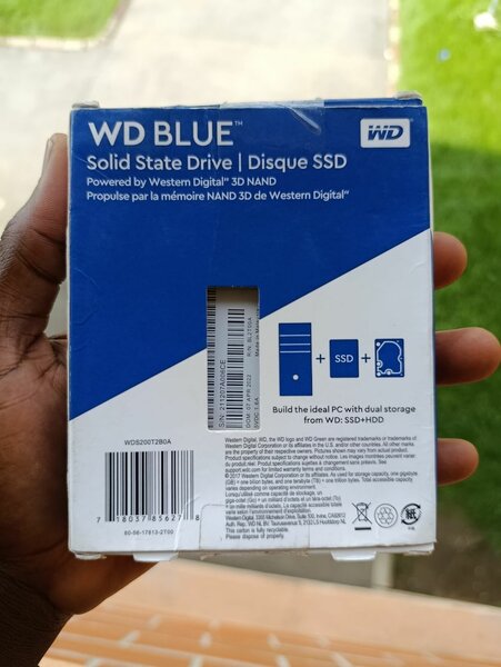 Disque SSD WD Blue 2To