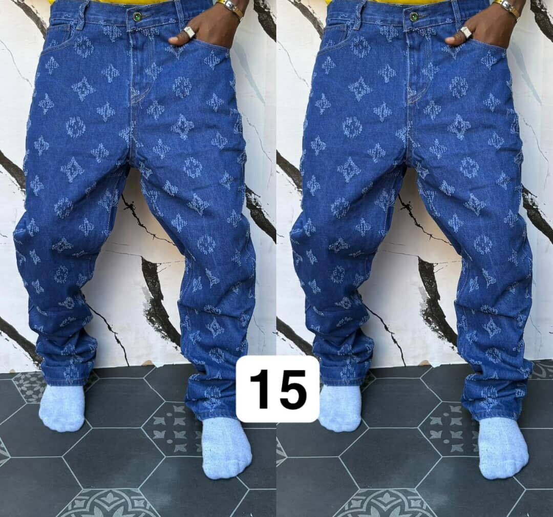 Jeans larges style rétro