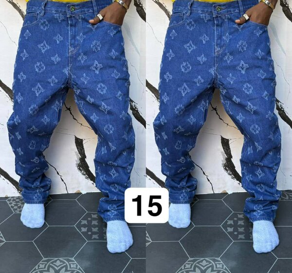 Jeans larges style rétro