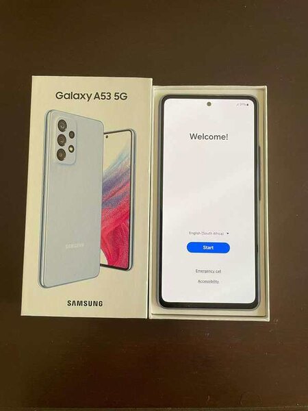 Galaxy A53 5G 128gb /6gb ram brand new 5000mAh battery capac