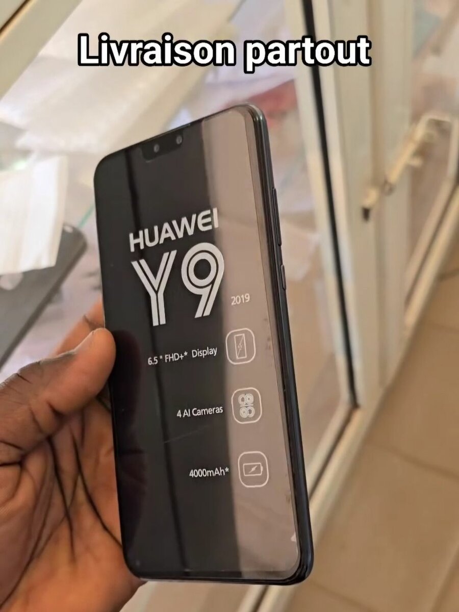 Huawei Y9 2019 28.000F Colis