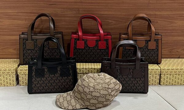 Michael Kors bag with cap