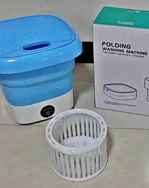 Mini machine à laver pliable