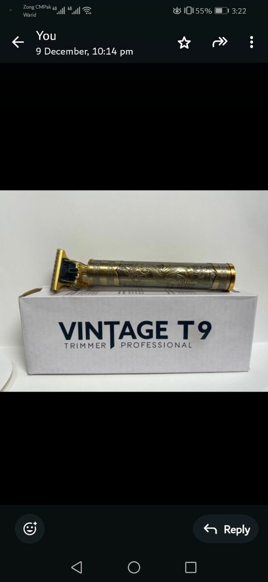 T9 Vintage Trimmer Metal Body (Original)