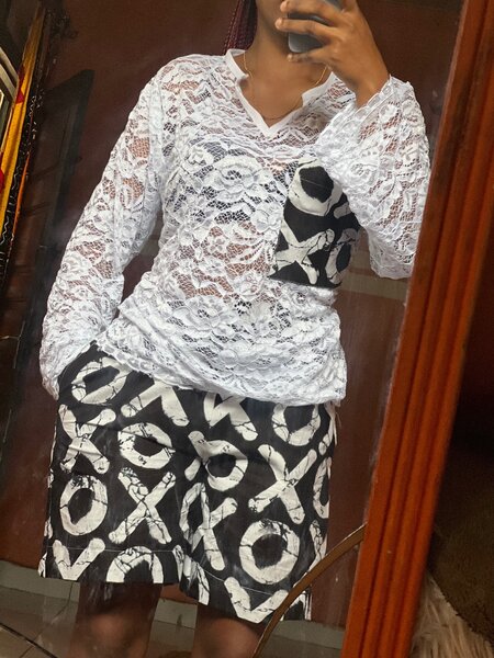 Ensemble chic en dentelle