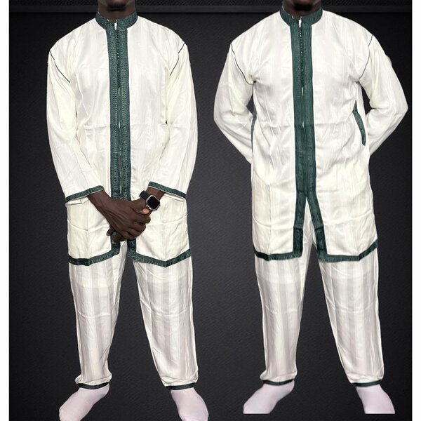 Boubou marocain homme 2 pièces