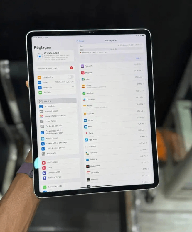 Tablette iPad Pro 12.9"