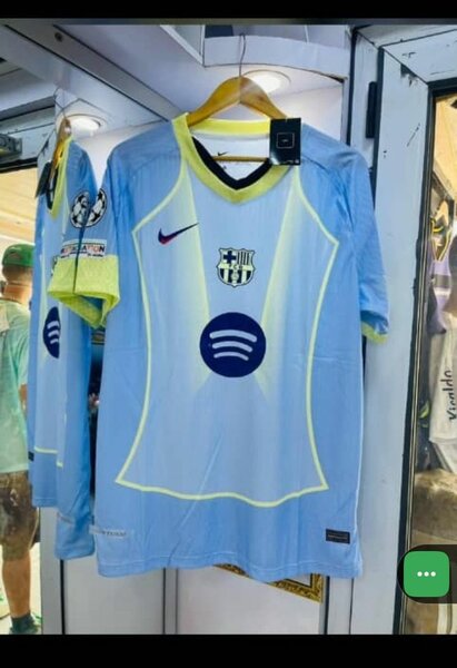 Maillot de football bleu