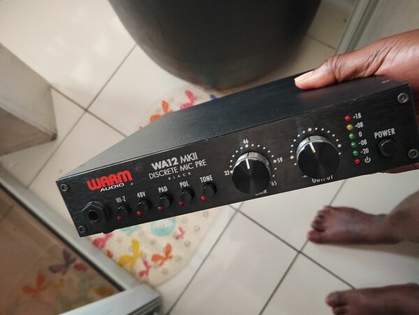 Préampli Micro Warm Audio WA12 MKII