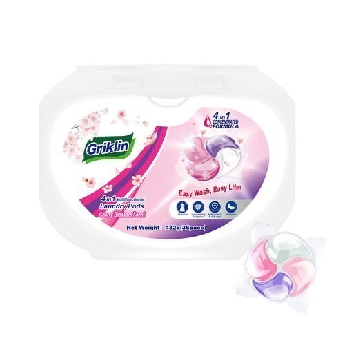 Capsule à lessive 4 en 1