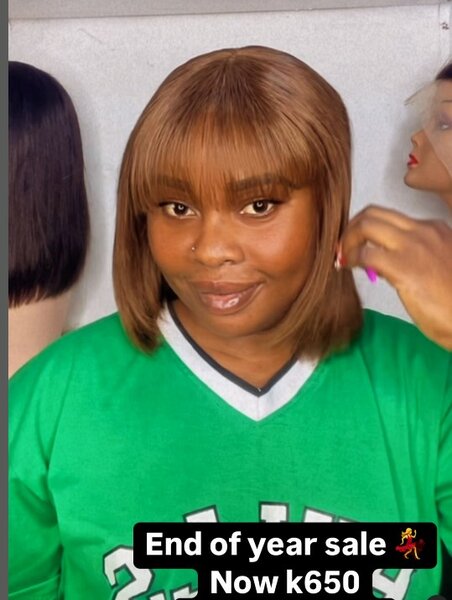 Beautiful and elegant women's wig