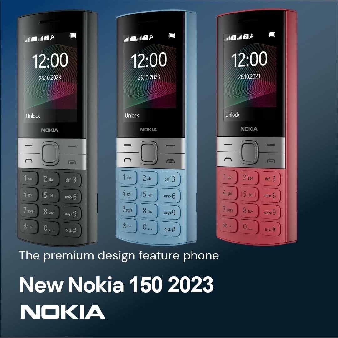 Nokia 150 (2023)  2.4 inches TFT Display