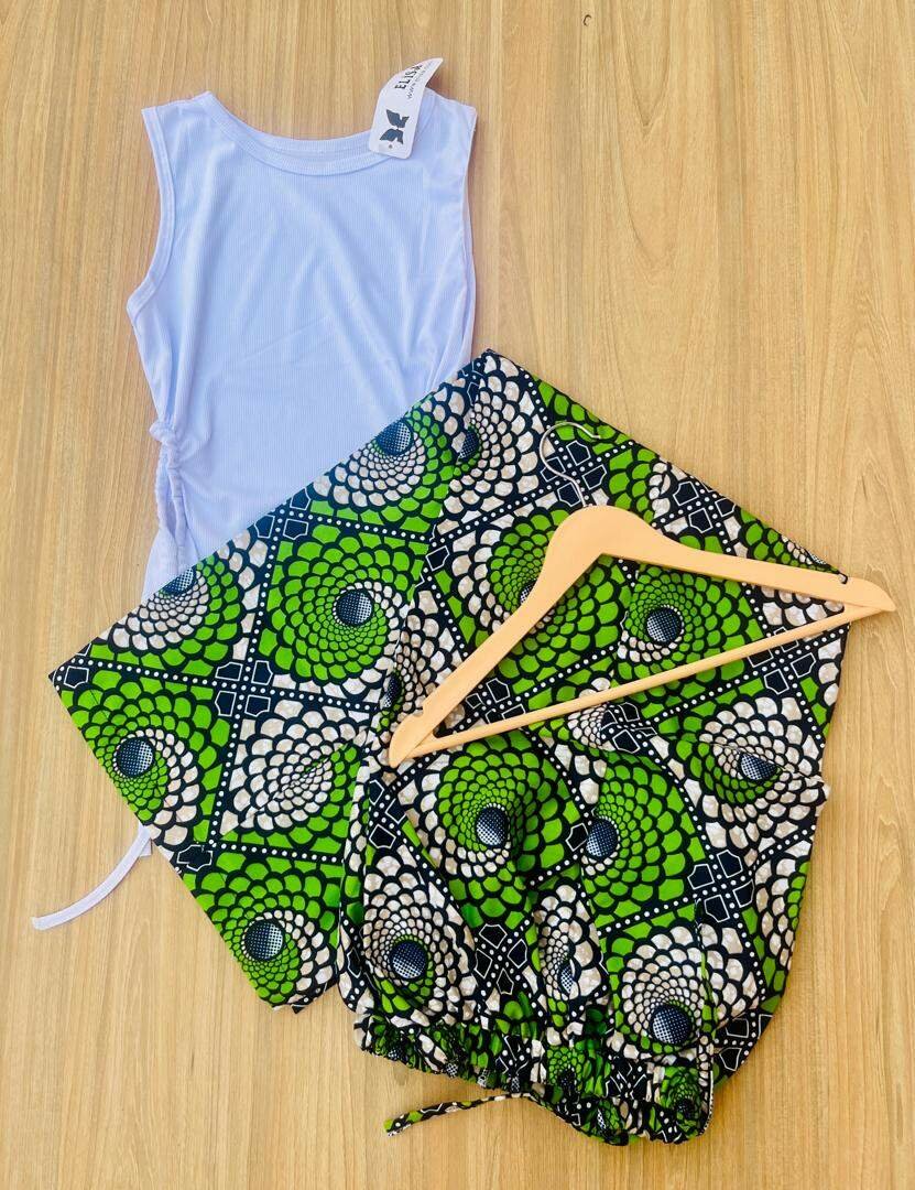 Palazzo pant and crop top