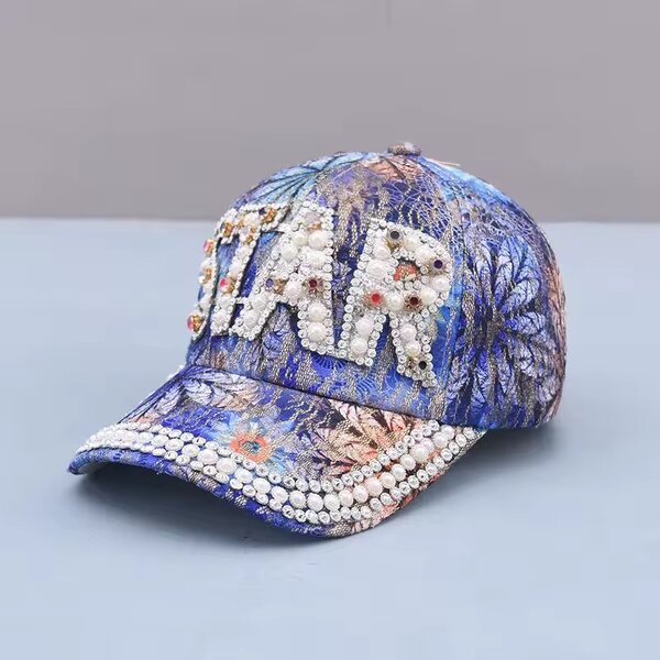 Casquette Strass Fashion