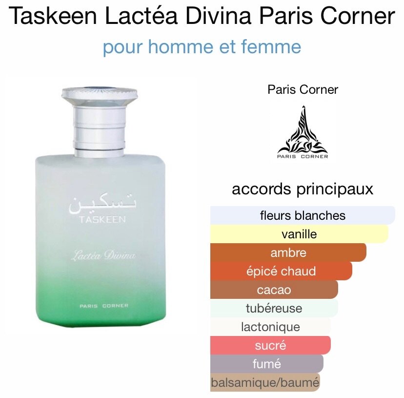 Parfum mixte Taskēen Lactéa