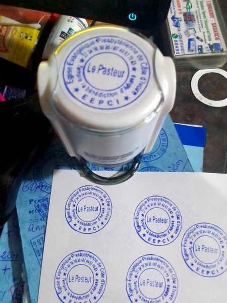 Tampon encreur professionnel