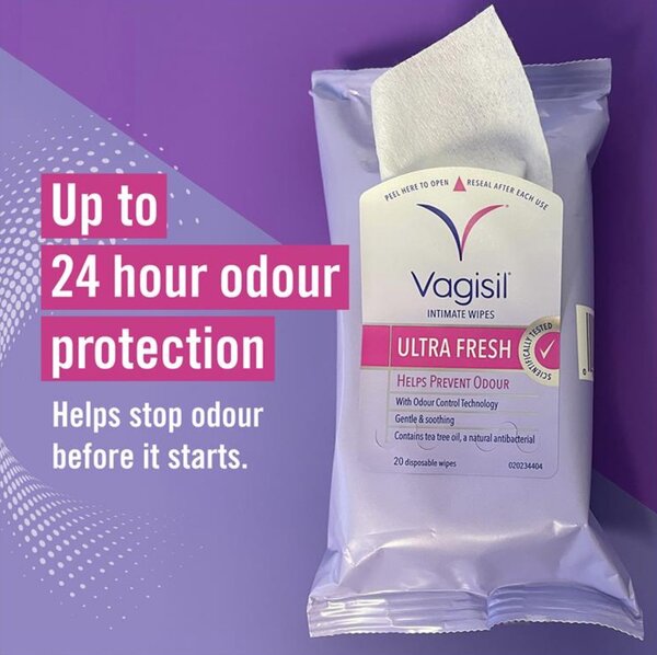 Vagisil Ultra F Intimate Wipes