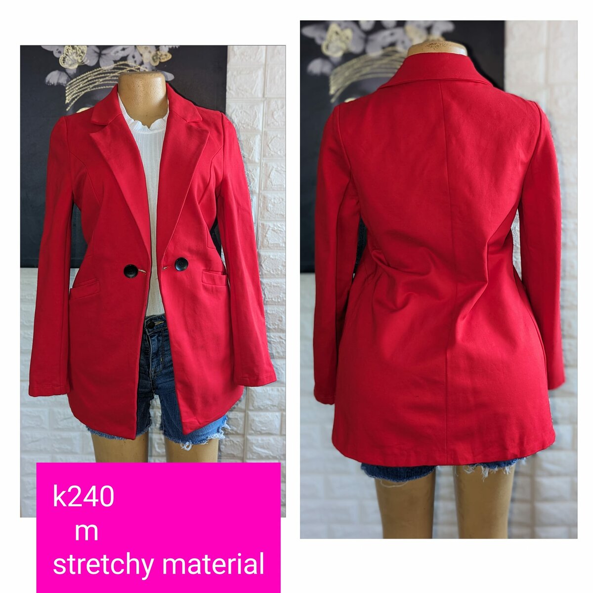 Beautiful and stylish women's jacket