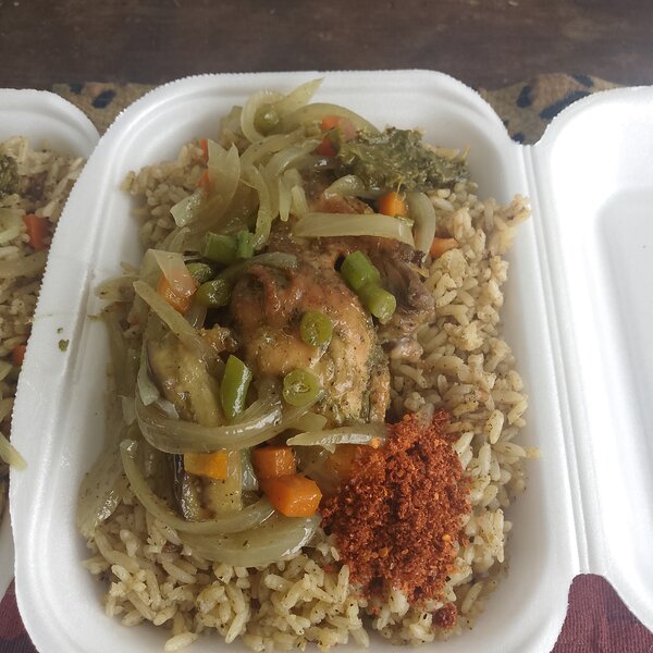 Tchep avec Poulet Grillé