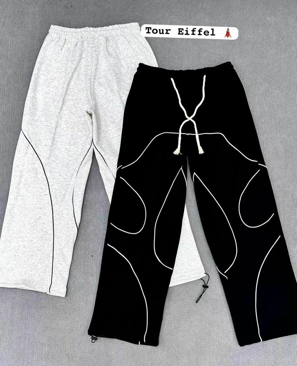 Pantalons de jogging rayés