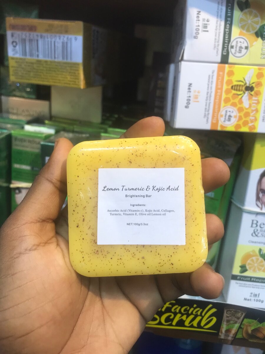 Tumeric face soap