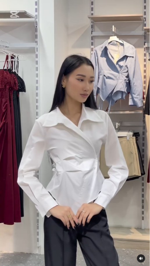 приталенная рубашка