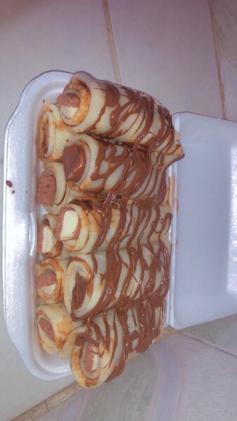 Crêpes choco kinder