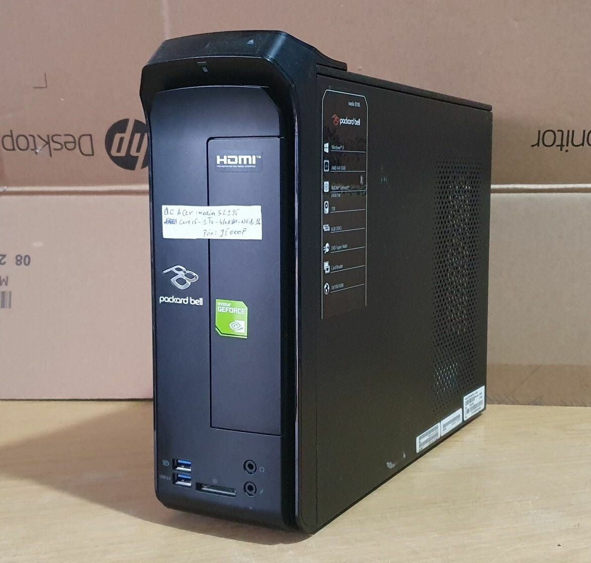 Unité centrale packardbell 1To_ 4Go RAM