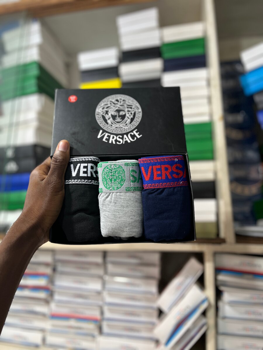 Coffret Boxers Versace Homme