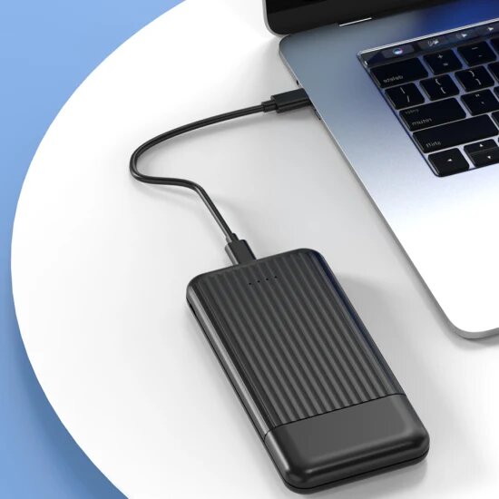 Aspor A323 Ultra-Thin Portable Power Bank 10000mAh Li-Polyme