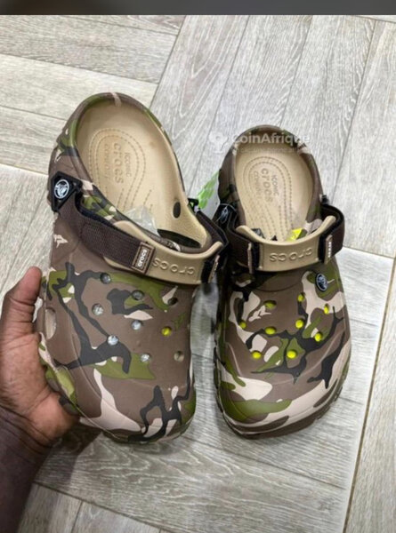 Sabots imprimés camouflage