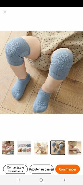 Genouillères + chaussons antid