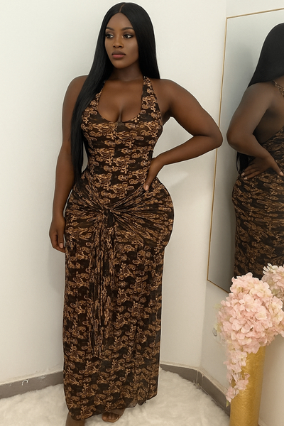 Robe Longue Élégante Femme