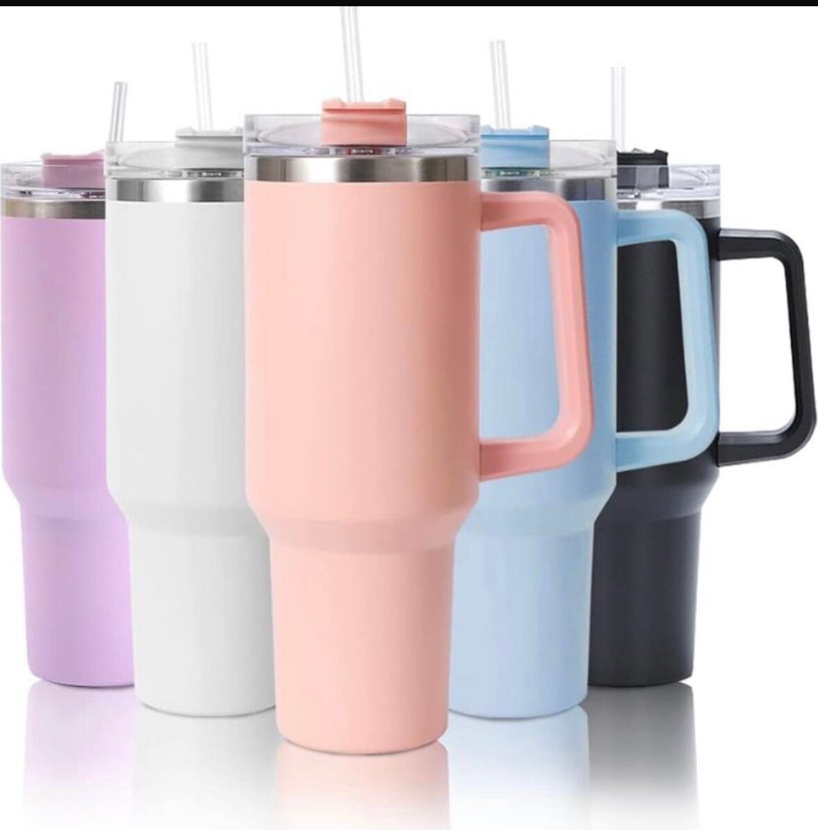 Gobelet Isotherme avec Paille