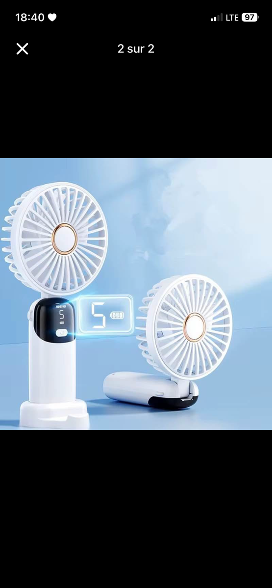 Ventilateur Portable USB