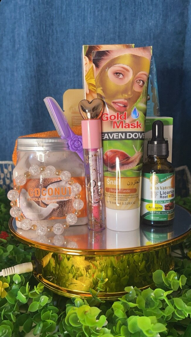 Kit gold pour le visage