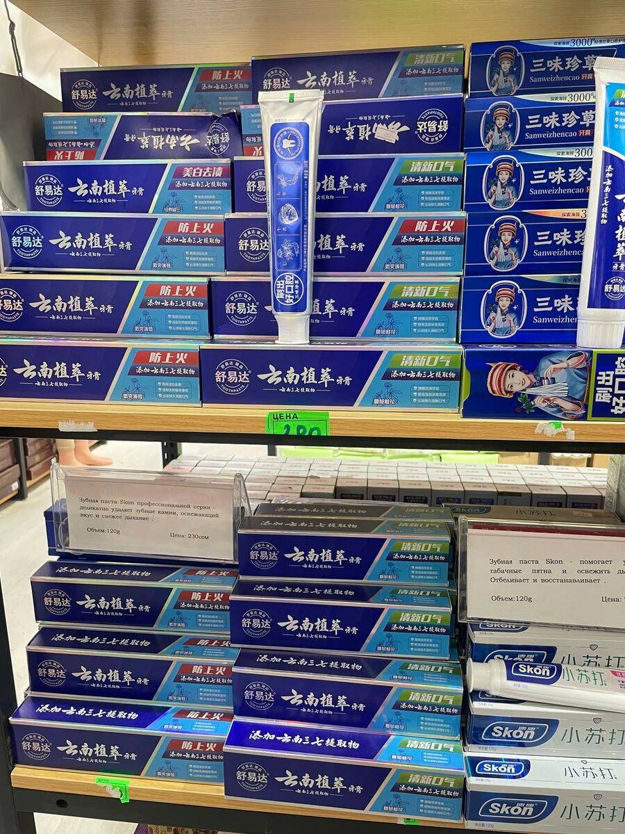 Зубная паста для взрослых