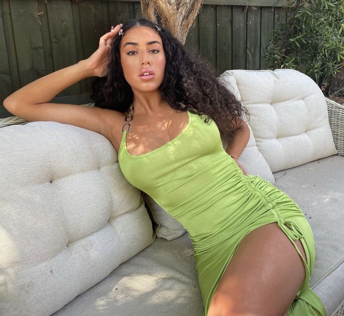 Green fashionova dress