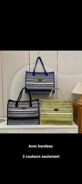 Sac fourre-tout ethnique élégant