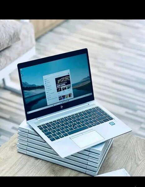 Ordinateur portable HP moderne