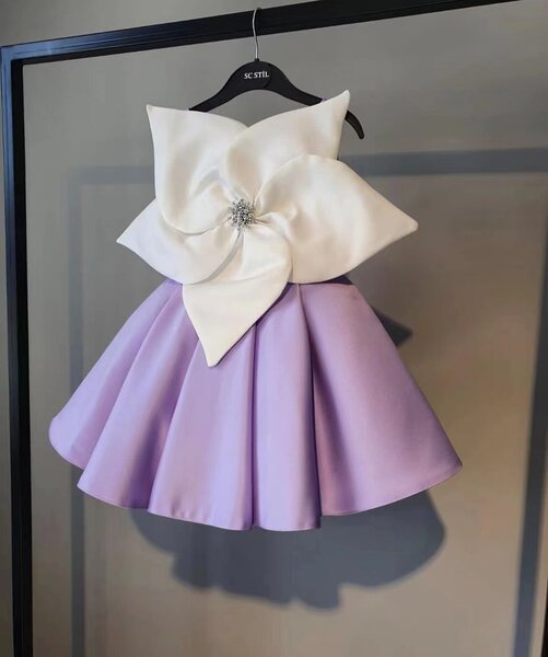 Trending White Star Kids Birthday Dress Children's clothing