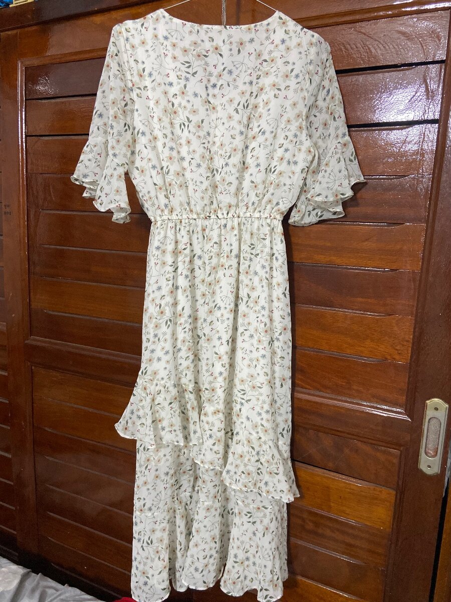 Robe longue florale élégante