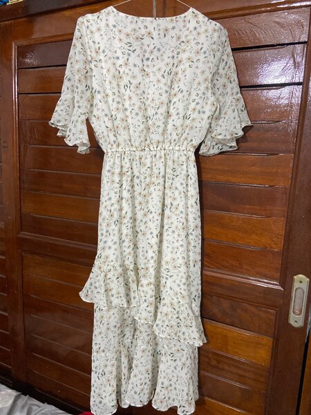 Robe longue florale élégante