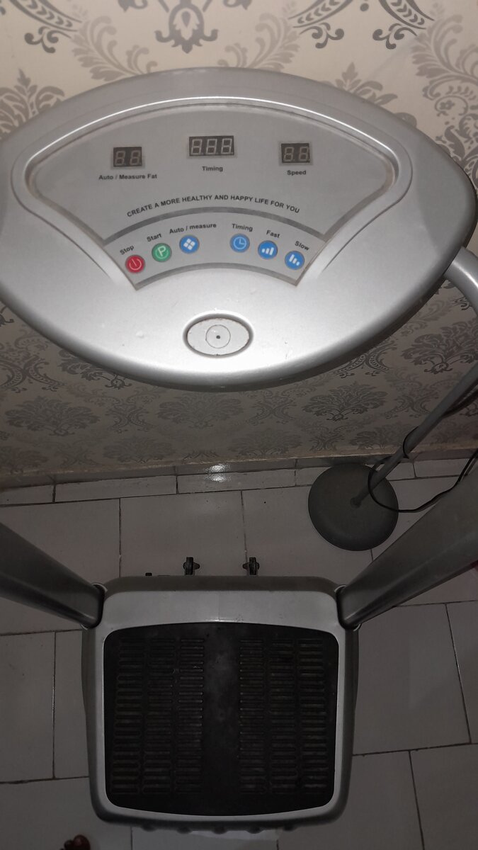 Plateforme vibrante fitness