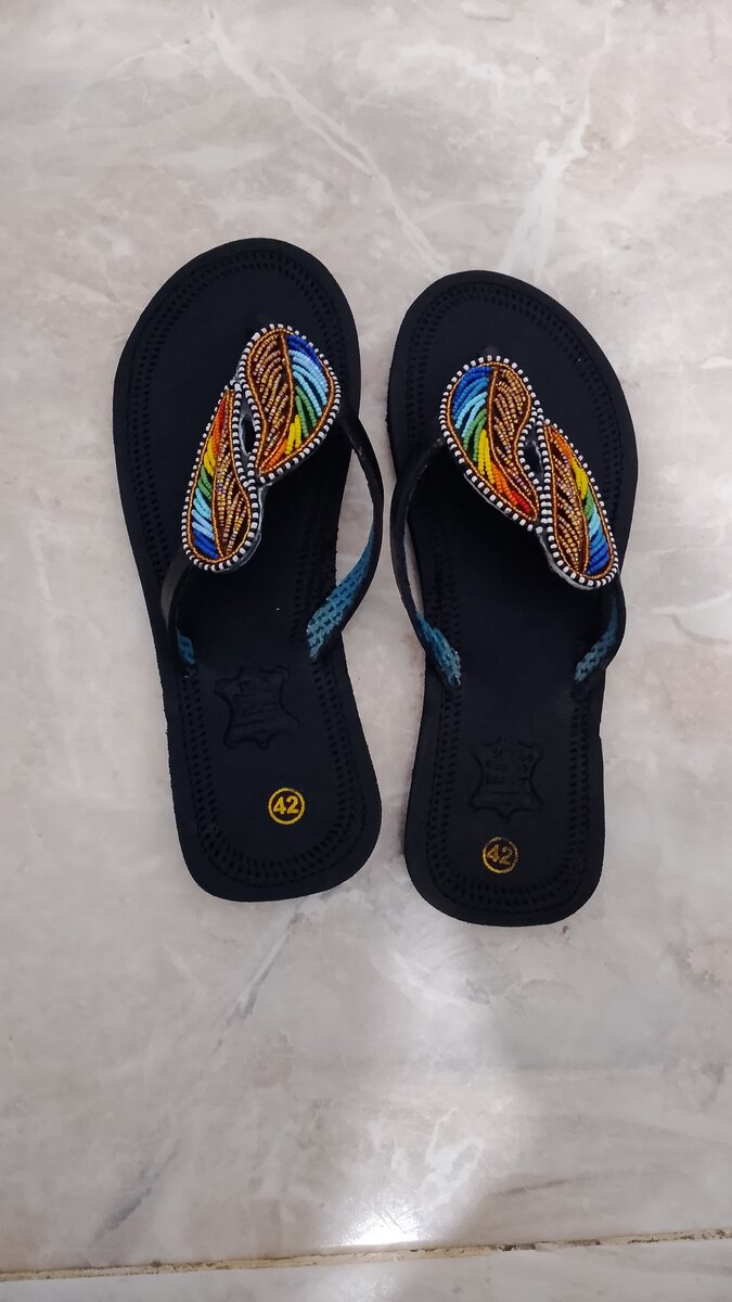 Tongs femme Couleur Éclatante