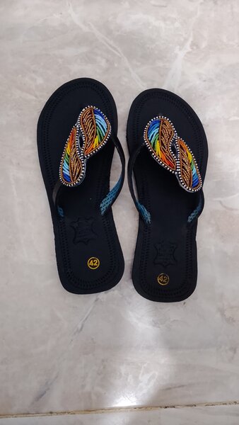 Tongs femme Couleur Éclatante